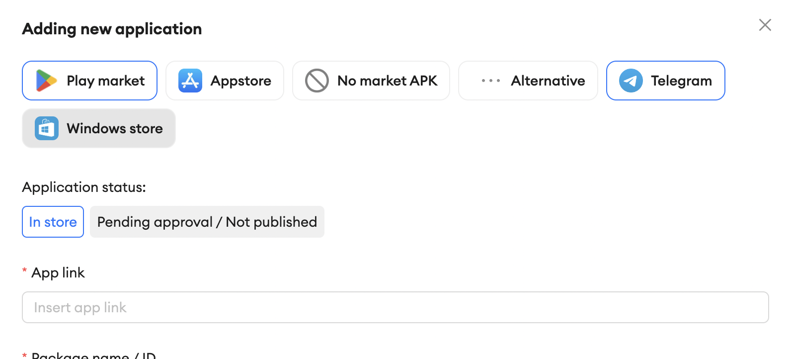 Telegram uset attribution